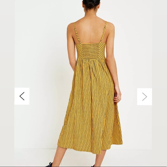 100% Cotton Flattering Midi Dress - Picture 3 of 5